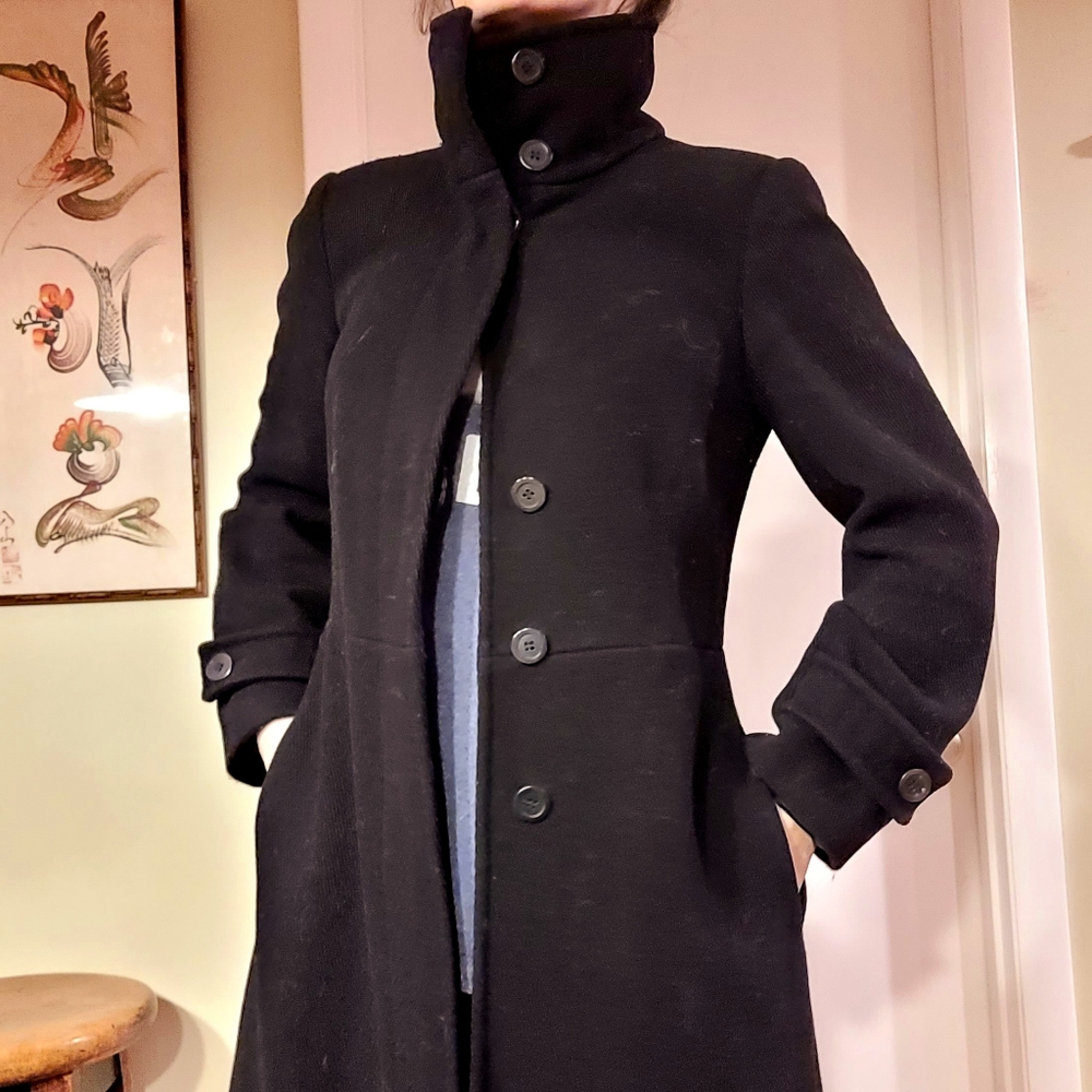 Burberry London Black Women's Coat